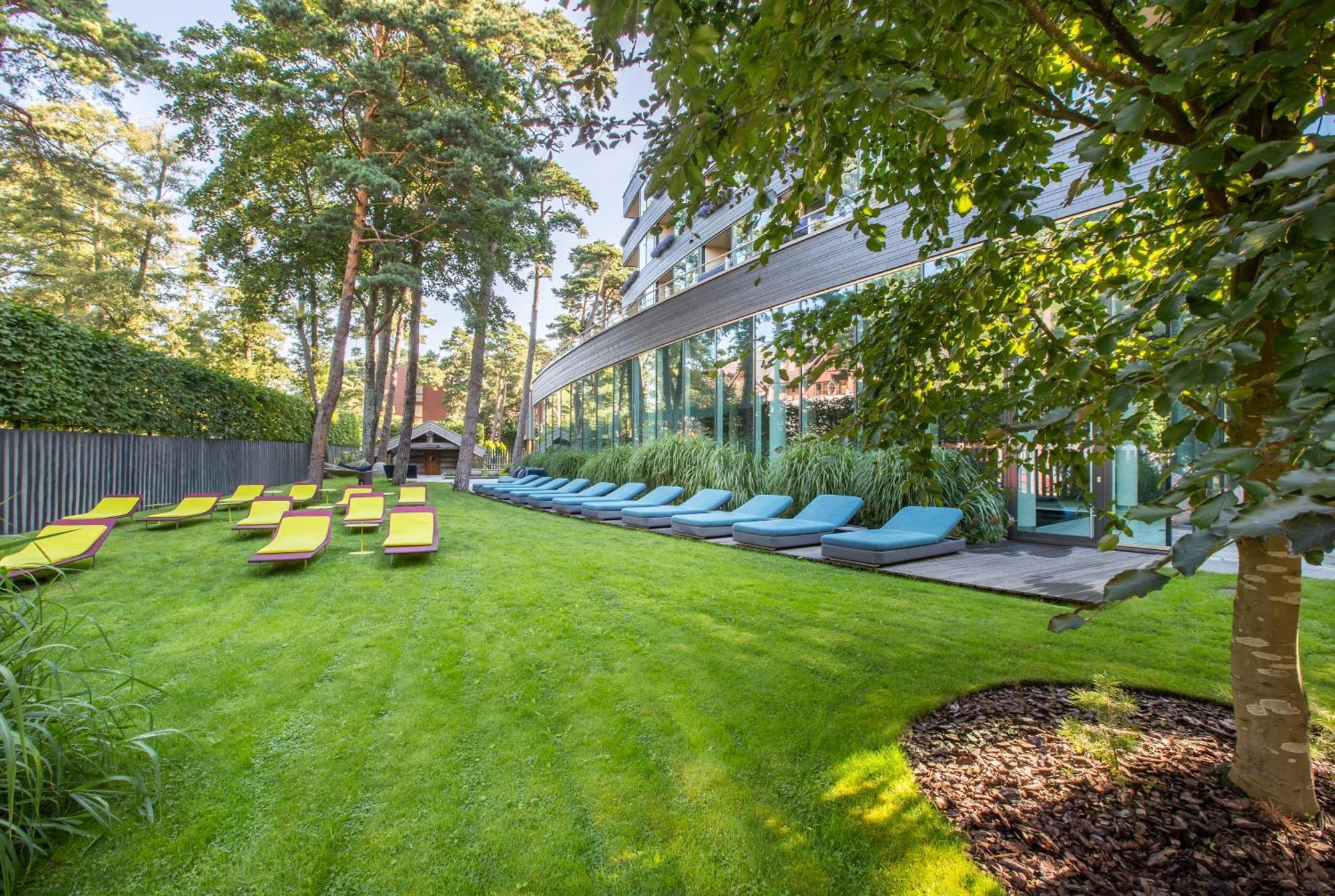 Palanga Life Balance Spa Hotel 外观 照片 The garden